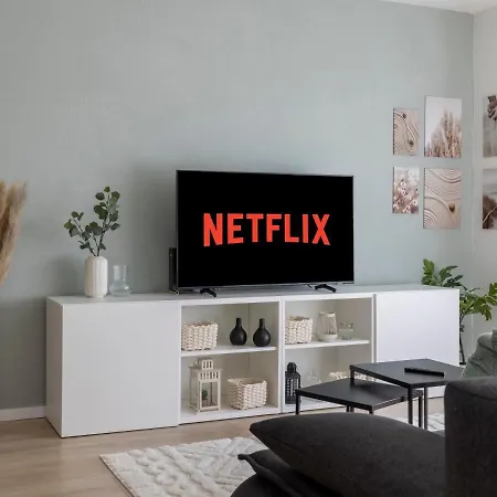 Apartmán Arena In Der Naehe - Tiefgarage - Balkon - Kueche - Smart Tv Gelsenkirchen